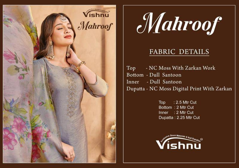 Vishnu mahroof Bulk dress material suppliers in Kolkata